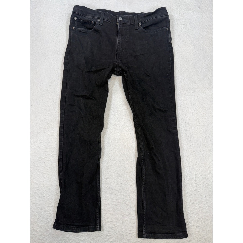 Levis 511 Slim Fit Jeans Mens 36x29 Black Denim Pants 511-4406